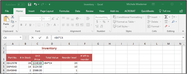 Excel 2016 Formulas