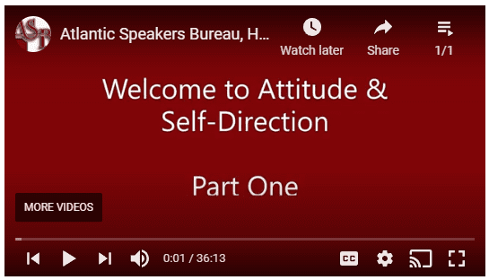 Attitude and Self-Direction